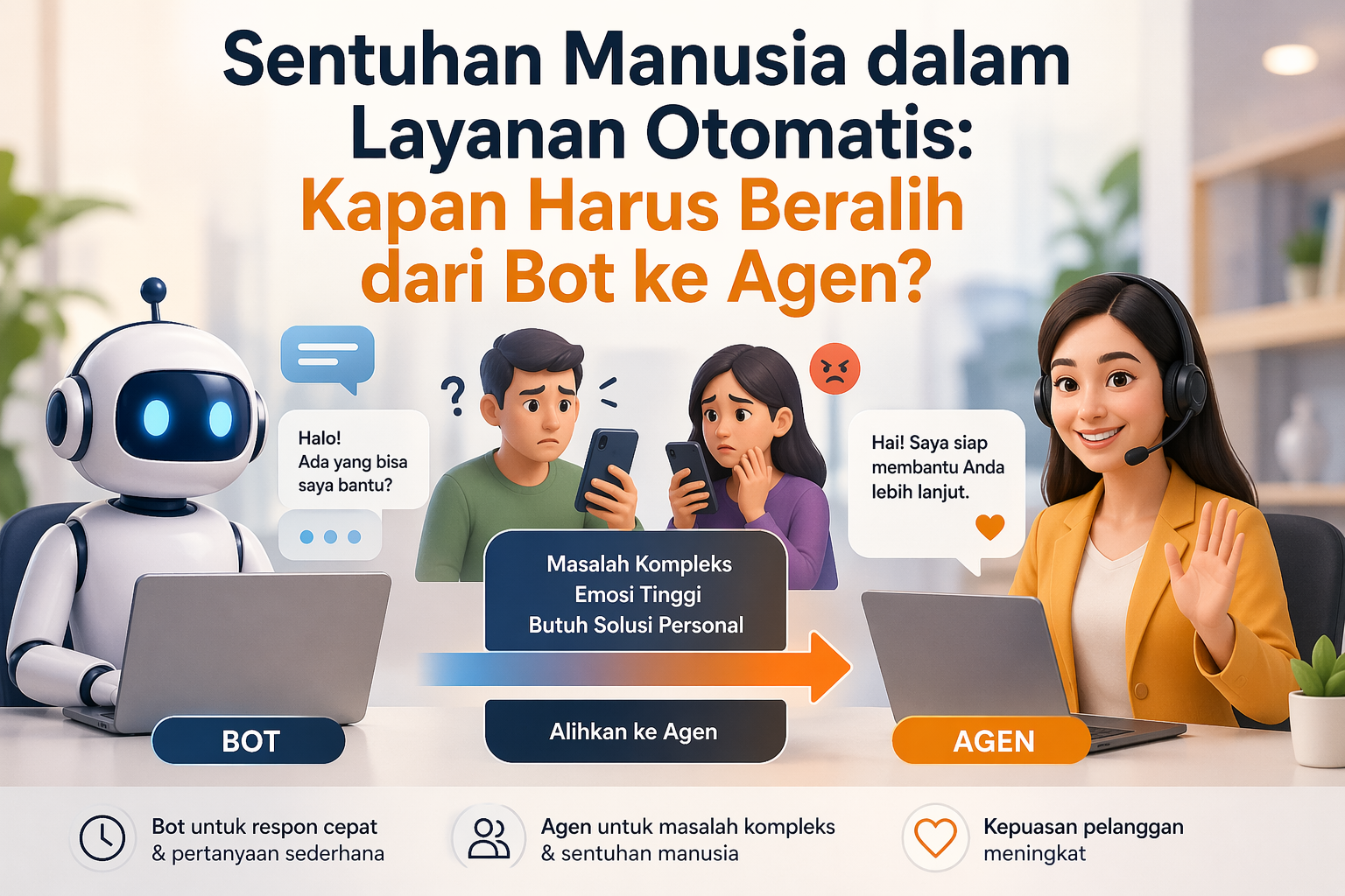 Beralih dari Bot ke Agen