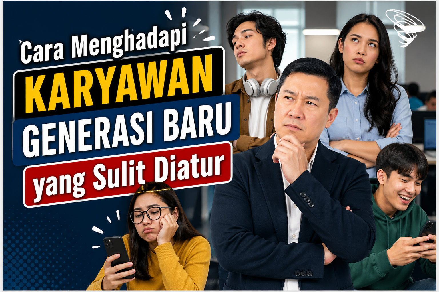 Menghadapi Karyawan Generasi Baru