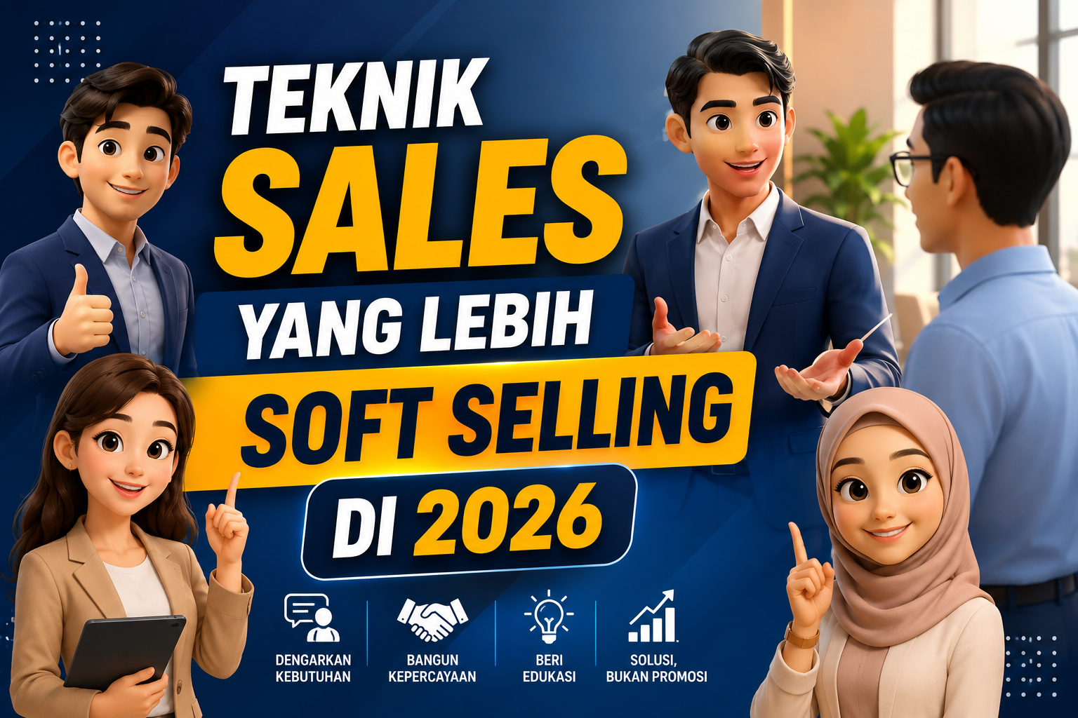 Teknik Sales Yang Lebih Soft Selling
