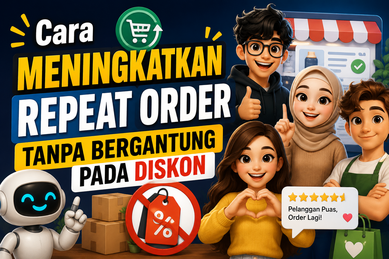 Cara Meningkatkan Repeat Order