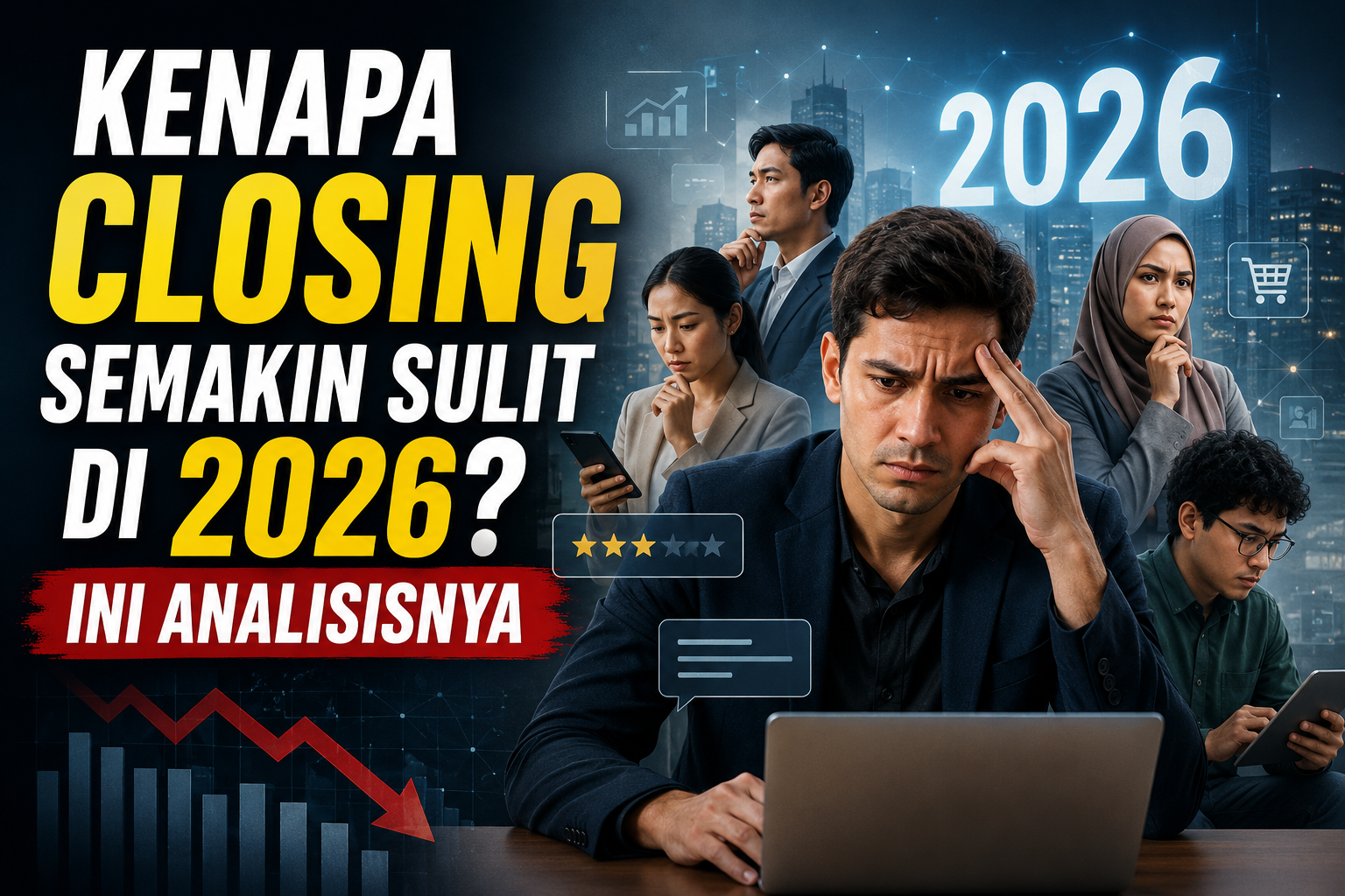 Closing Semakin Sulit