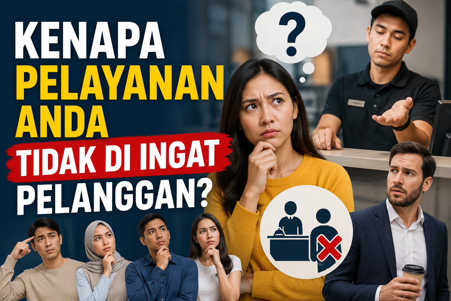 Pelayanan Anda Tidak di Ingat Pelanggan