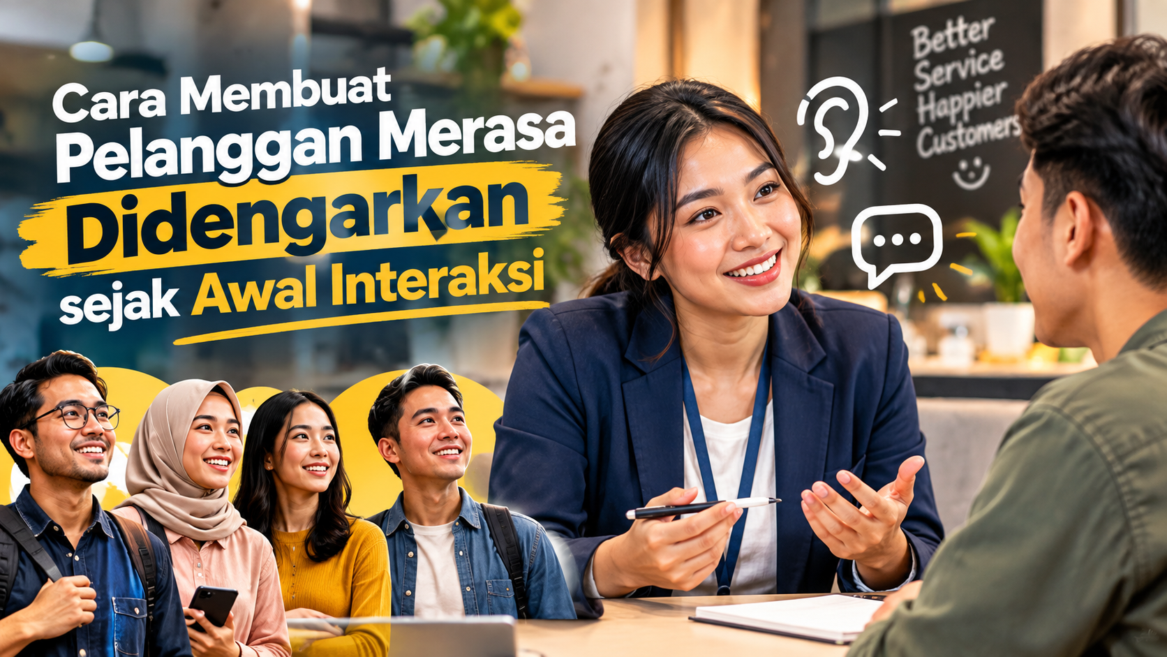 Membuat Pelanggan Merasa Didengarkan