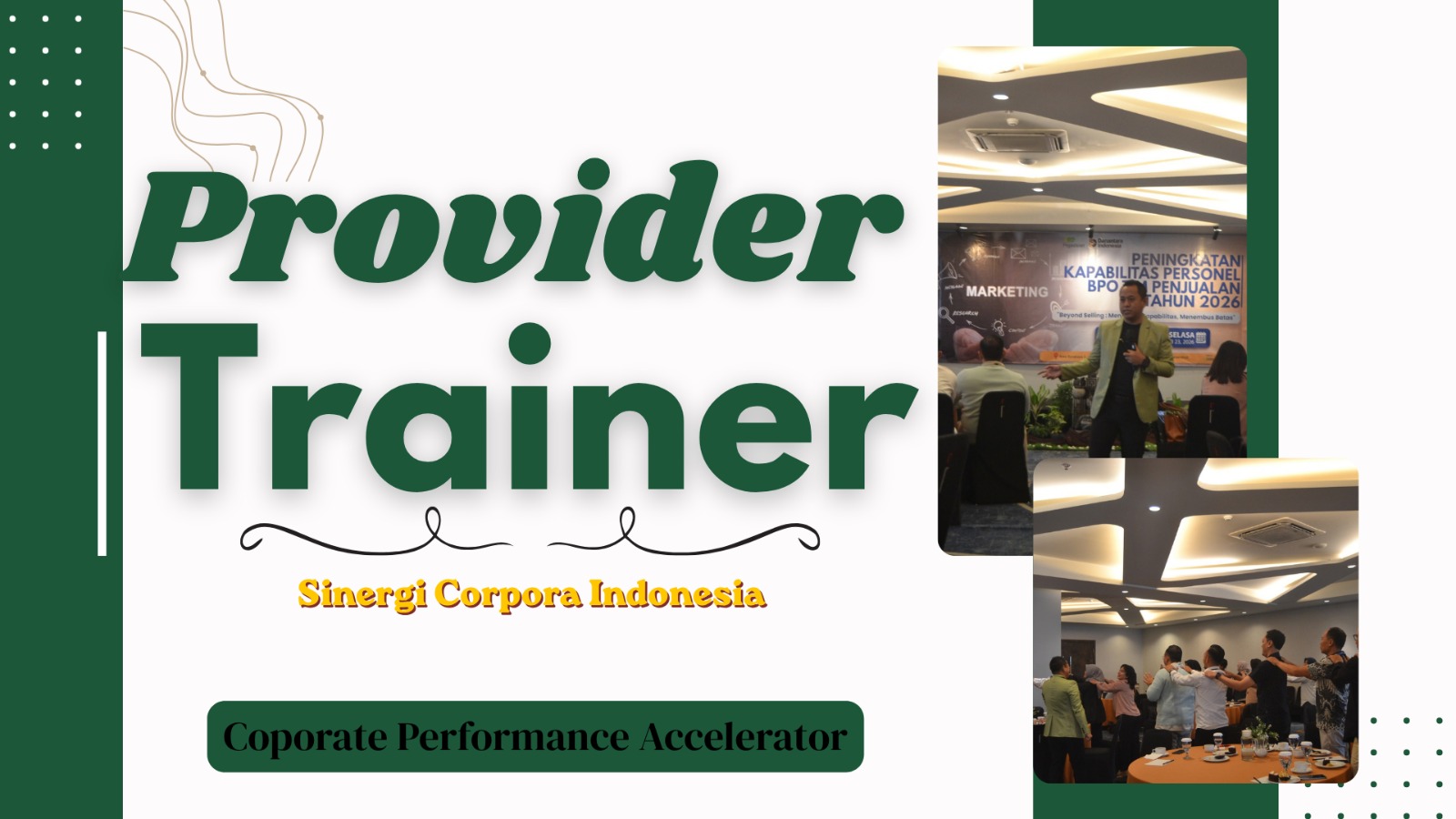 Provider Trainer Palembang